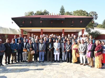 President Poudel Urges Focus on Economic Development After Political Change