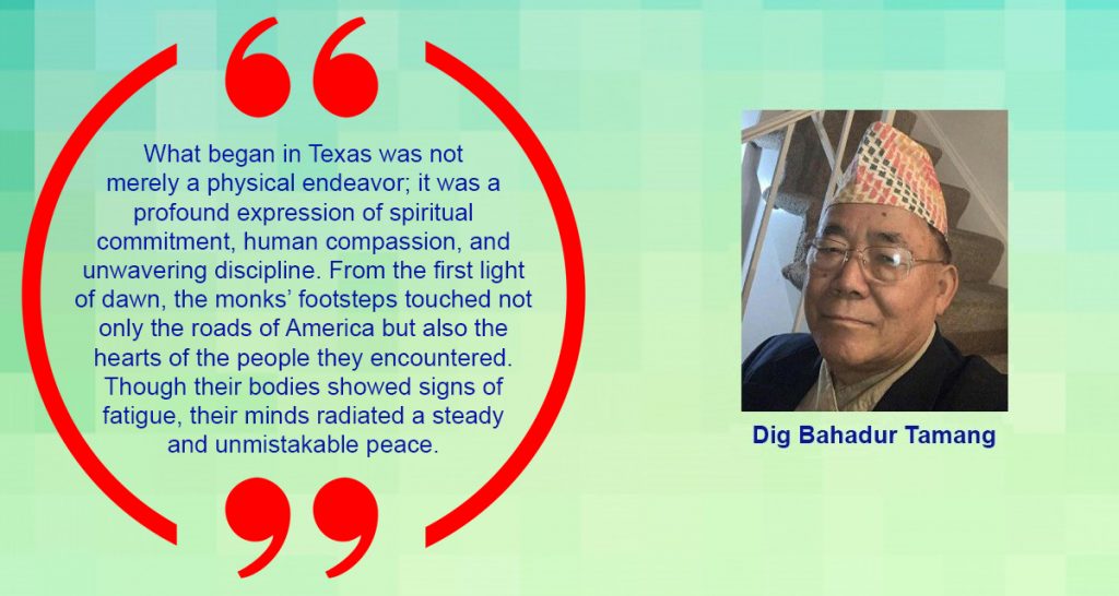 Footsteps of Peace: A Historic Journey from Texas to Maryland