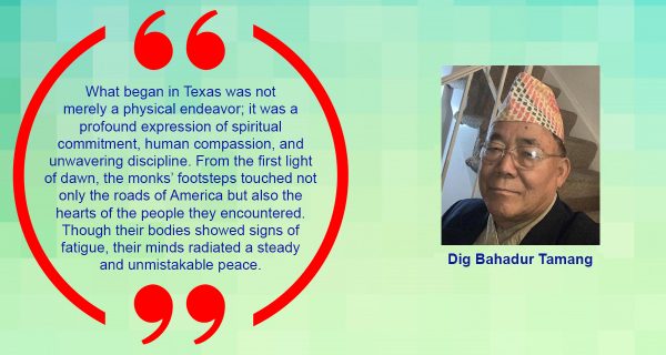 Footsteps of Peace: A Historic Journey from Texas to Maryland