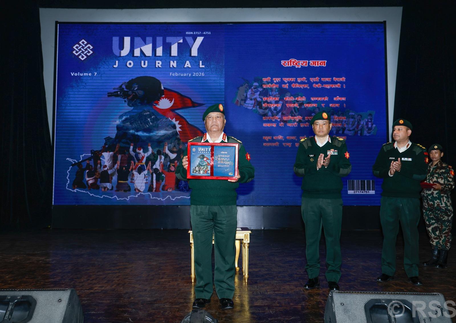 Army Chief Sigdel Releases Seventh Edition of Unity Journal on Nepal Army Anniversary