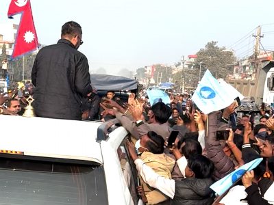 Balen Shah Tours Madhesh to Boost Election Momentum, Holds Roadshows in Sarlahi and Rautahat