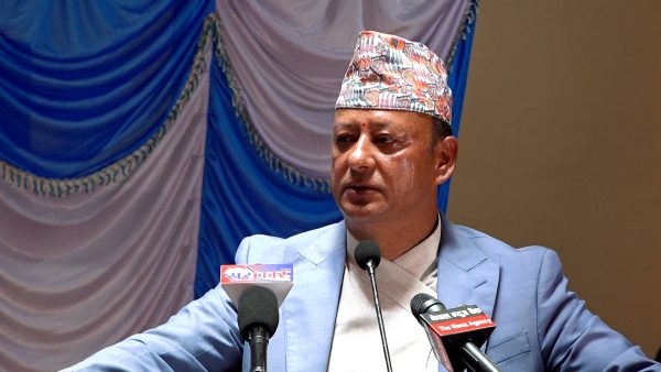 Former Energy Minister Deepak Khadka has appeared before the Kathmandu District Court