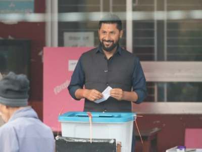 Rabi Lamichhane Takes Early Lead in Chitwan-2 Vote Count