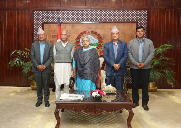 Prime Minister Karki Thanks UML for Support in Peaceful Elections