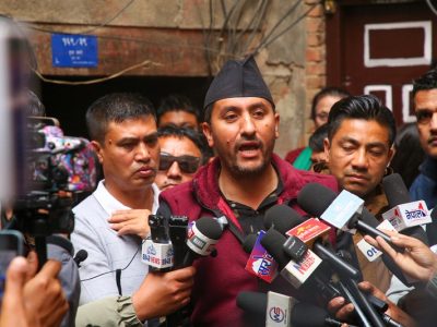 RSWP MP Jagdish Kharel Meets Family of Gen-Z Movement Martyr