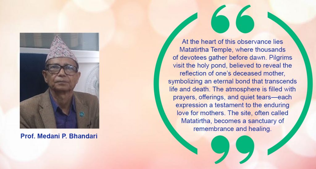 Matatirtha Aunsi: Honoring Motherhood, Spiritual Continuity, and Intergenerational Wisdom” HAPPY MOTHER’S DAY