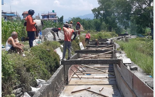 Five Branch Canals Under Begnas Irrigation System to Be Repaired