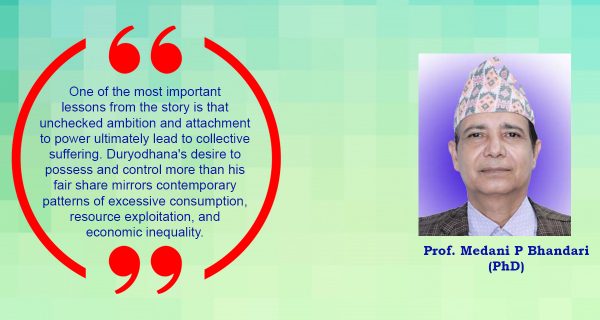 Beyond Villains and Heroes: Shakuni, Duryodhana, and the Reality of Power in the Contemporary World
