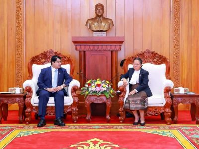 ISC Secretary General Ek Nath Dhakal Holds Bilateral Talks with the Lao National Assembly