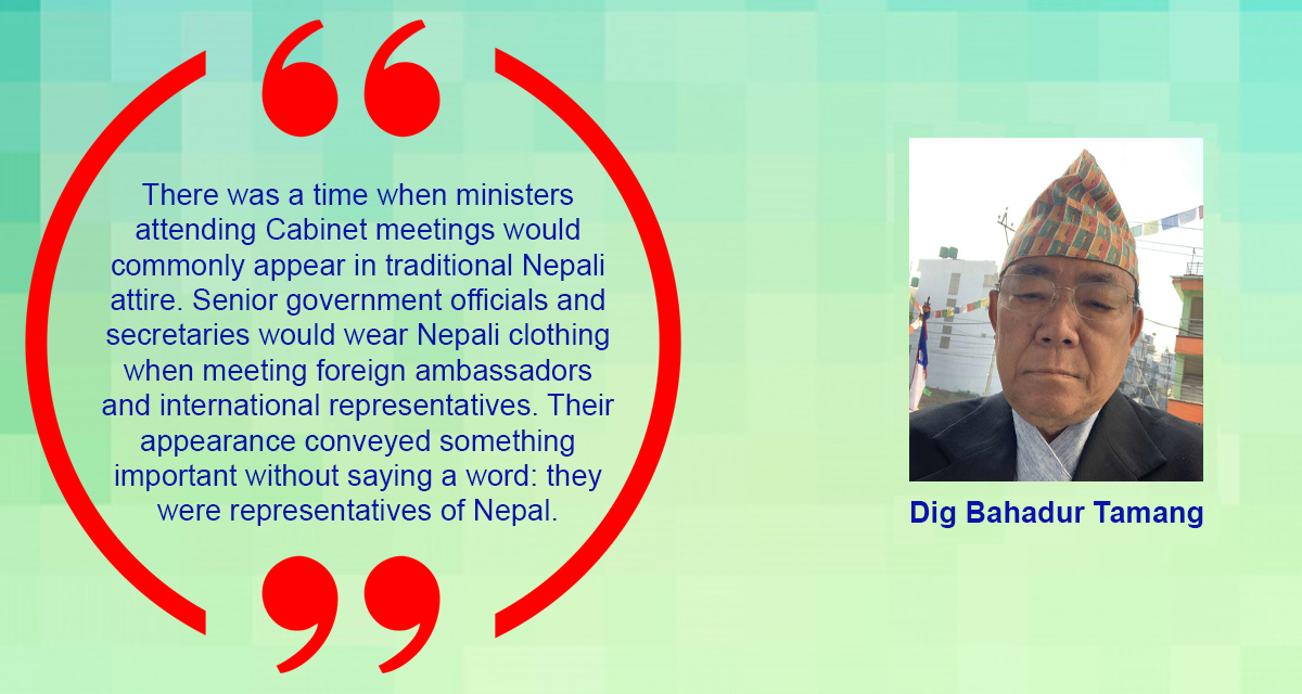 Nepali Attire: A National Identity Fading in the Name of Modernity