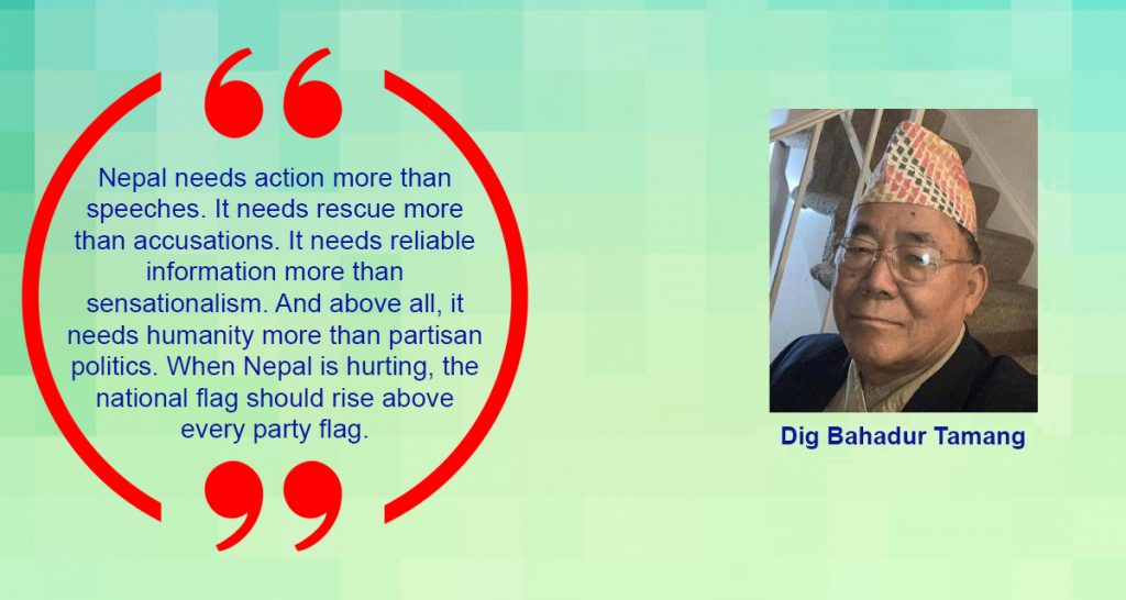 When Nepal Is in Crisis, the Nation Must Come First
