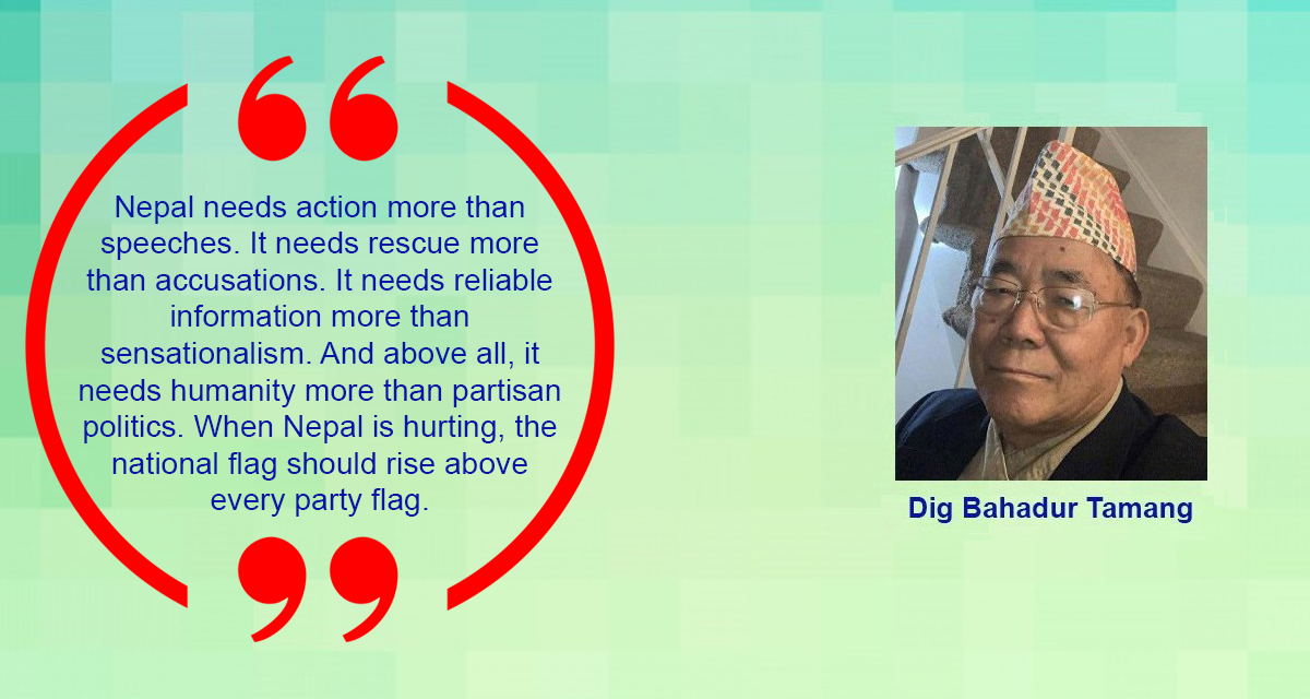 When Nepal Is in Crisis, the Nation Must Come First