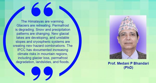 The Bhotekoshi Flood: A Warning from the Himalayas and a Test of Global Climate Justice