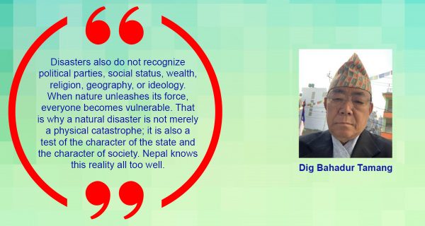 When Disaster Strikes, the Character of the State Is Revealed