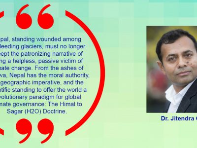 From Himal to Sagar: A New H₂O Doctrine for Planetary Survival