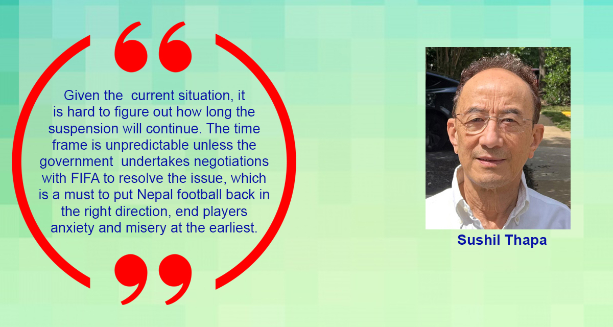 Government must resolve the crisis facing Nepal football promptly